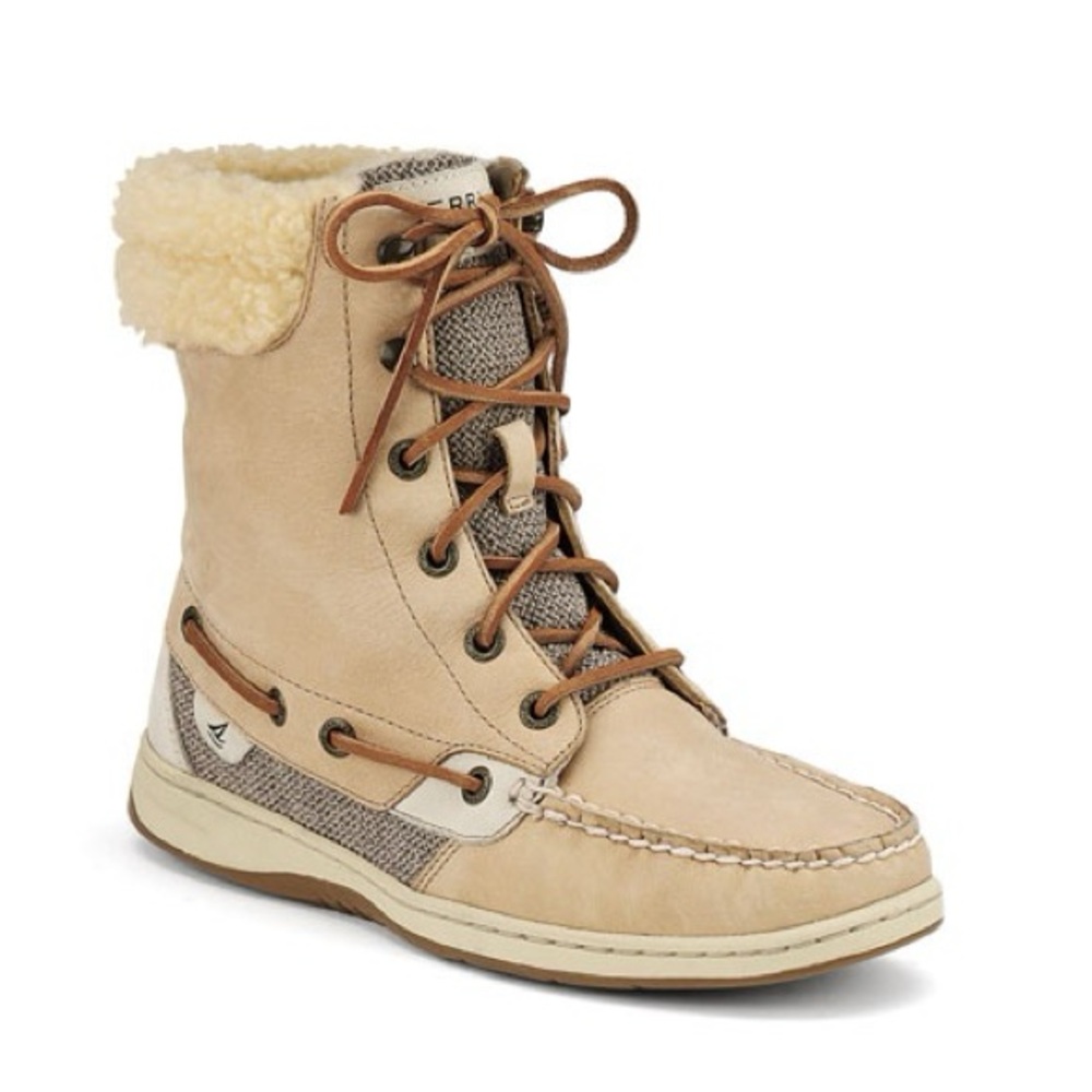 Sperry Hikerfish mid calf top sider boot